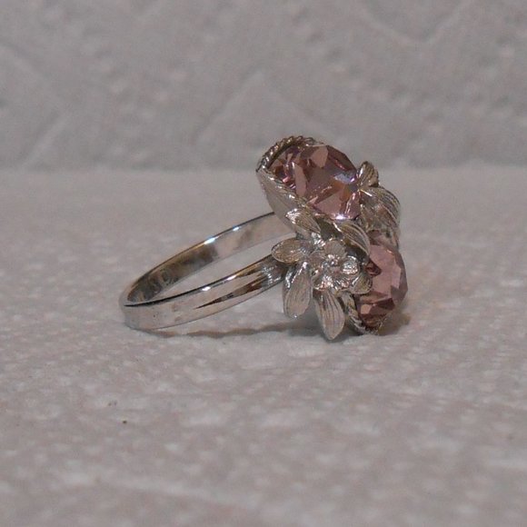 1972 Vintage June Sarah Coventry Love Story Ring Adjustable Size - Picture 5 of 10